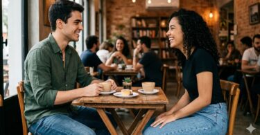 encontro com uma mulher